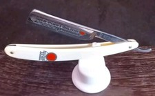 Red Point Razor Hoffritz N.Y German Traditional Wet Shaving Vintage Used BIFL 