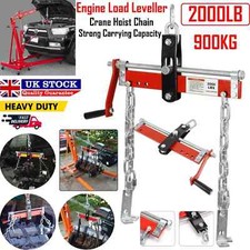 2000LB 900KG ENGINE LEVELLER CRANE HOIST CHAIN LOAD GARAGE LIFT LOADING BALANCER