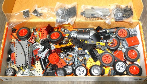 Meccano erector design set - set, lot