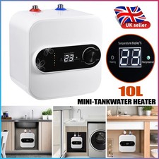 10L Electric Instant Hot Water Heater Under Sink Small Water Tank Kitchen 1.5KW