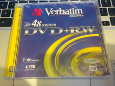 New Verbatim DVD+RW - 4.7GB -