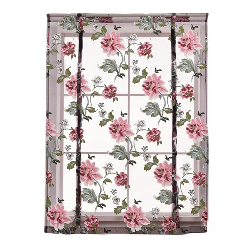 Peony flower shade curtains - shade,