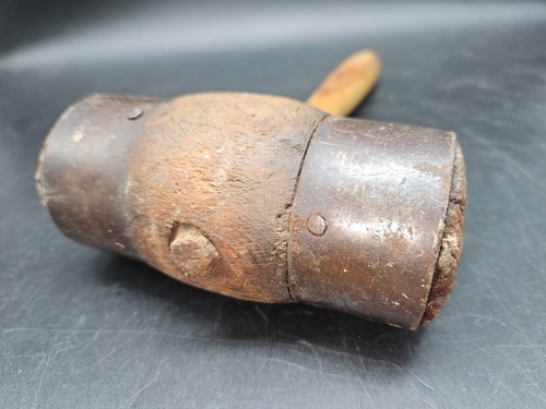 Antique boat caulking mallet - antique,