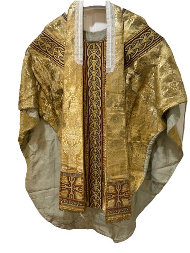 Antique french vestment - french,