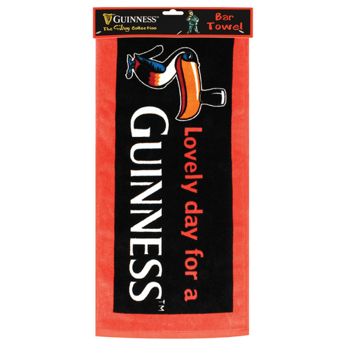 Guinness toucan bar towel - toucan,
