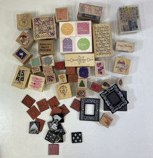 Craft Rubber Stamps Job Lot Card Making Christmas Birthdays Love #H3