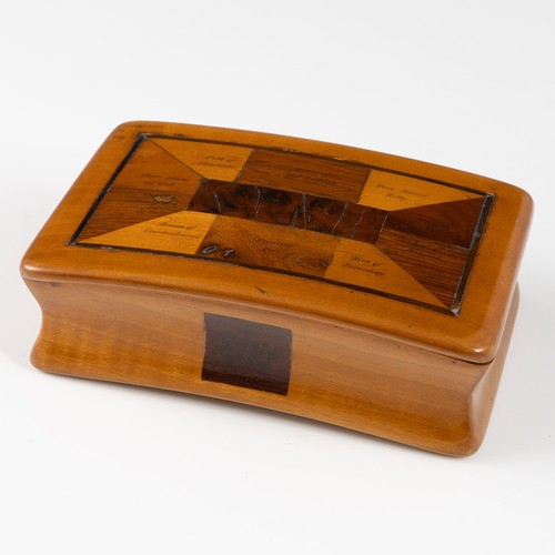 Mauchline ware snuff - snuff, by