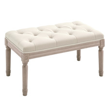 HOMCOM Accent Bench Tufted