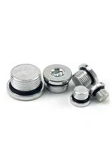 1/4" 1/8" 3/8" 3/4" 1" Bsp Male Plug with O Ring Air Pneumatic Nickel Plated