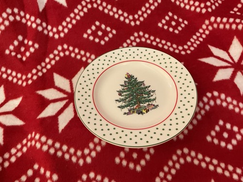 Spode christmas tree - tree, dot