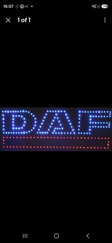 Daf led lightboard 24v - led,