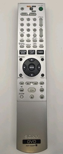 Sony rmt d224p - remote, control
