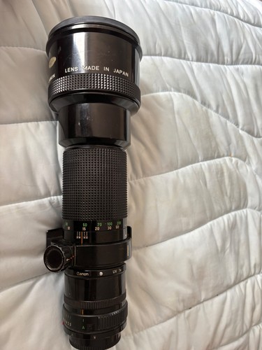 Canon 400mm 5 manual - f/4.5,