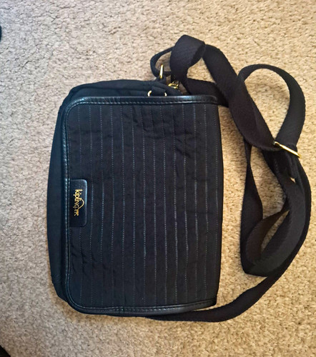 Kipling black quilted nylon - black,