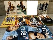 9 CSI Miami DVD Series Boxsets Mix Crime Scene Investigation Pal 2 UK 71hrs+