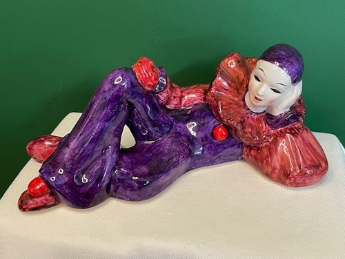Unique hand painted clown - unique,