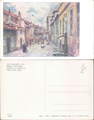 Zlatá ulička prague czech - prague, na