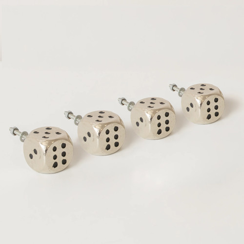 Set silver dice drawer - of,