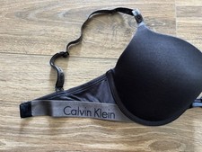 Calvin Klein Women's Bra - Grey / Silver - 34C
