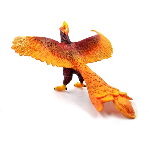 Small phoenix figurine desk - small,