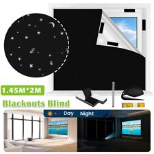 Thermal Insulated Blackout Blind Curtain Travel Window Cover Window Shade