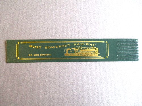 Leather bookmark west somerset - leather,