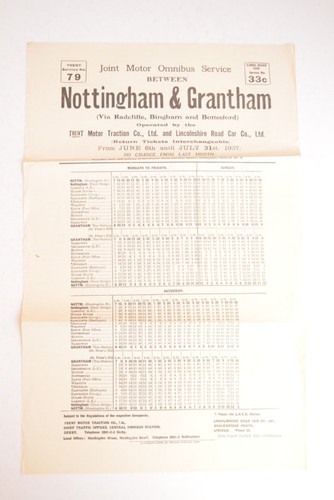 Bus coach timetable sheet - bus,