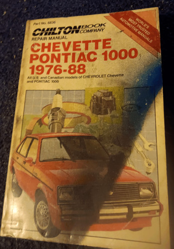 Chilton chevette pontiac - chilton's,