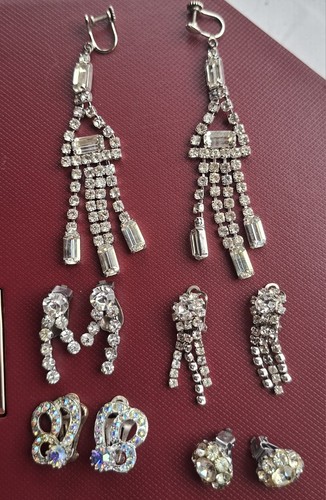 Vintage 1950s 60s - 1950s/60s, rhinestone