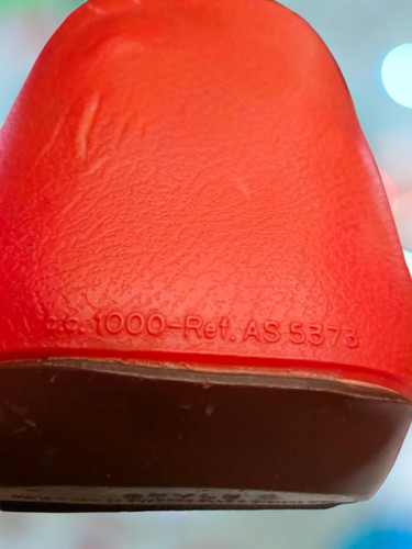 Vintage orange water canteen - water,