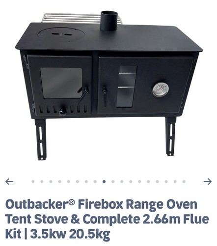 Outbacker camping stove - outbacker, bell