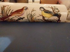 Vintage Portmerian Ceramic Rolling Pin Featuring Birds Of Britain.