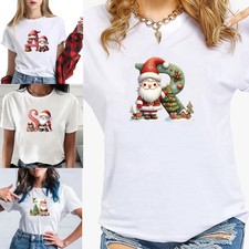 Christmas Gift Slogan Sign Unisex T Shirt Short Sleeve Women Tops Ladies T shirt