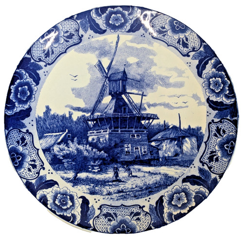 Delft blue hanging - blue,
