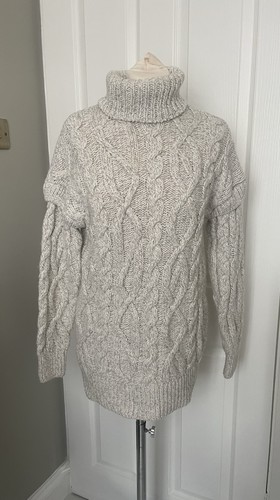 River island oversized cable - river,