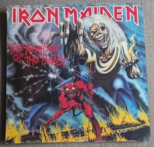 iron maiden  rock vinyl album