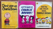3 X CHARLIE BROWN BOOKS BY
