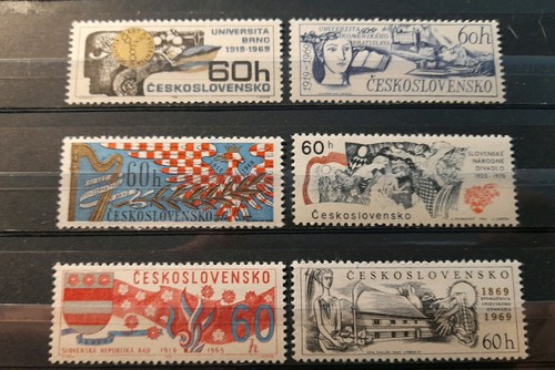 Czechoslovakia stamps 1969 - czechoslovakia,