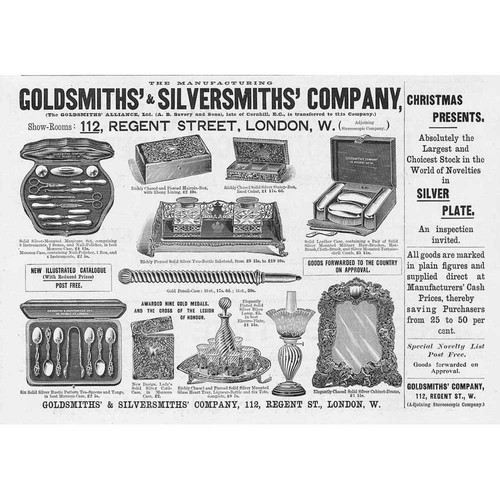 Goldsmiths silversmiths co - &,
