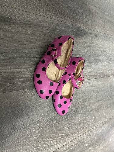 Spanish polkadot pink black - spanish, pink/black