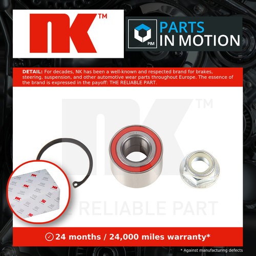 Wheel bearing kit - bearing, fits