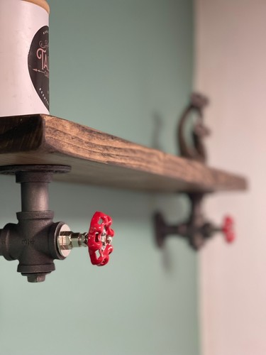 Rustic wood shelf urban - wood,