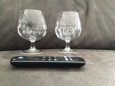 Pair Crystal Brandy / Cognac