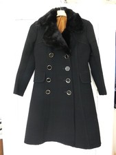 Vintage Mansfield Black Wool