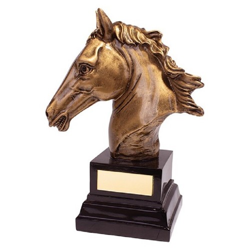 Horse head trophy - head, trophy,