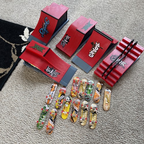 Skate park fingerboard bundle - park,