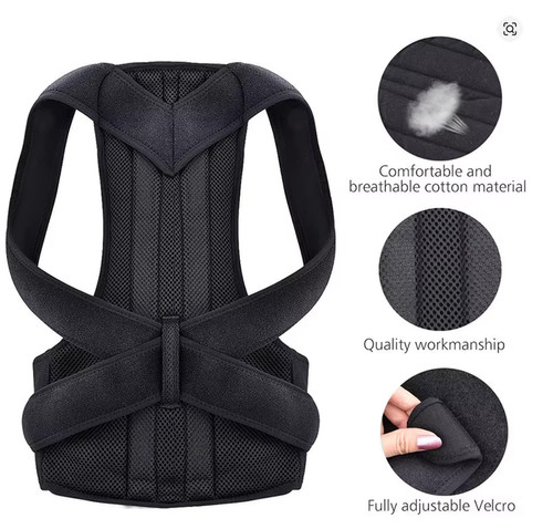 Back posture corrector - back, belt