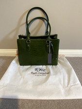 Ruth Langsford Green Leather