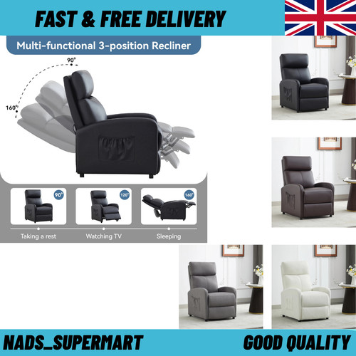Recliner chair push back - chair,