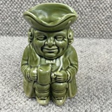  Green Glazed Toby Jug -